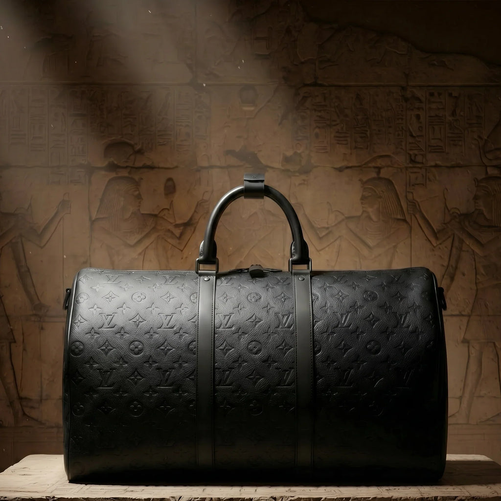 LV Leather Duffle Bag - REVEN